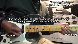 Otis Redding Treat Her Right Electric Guitar Cover (Roy Head) + Lesson Link In Video Description