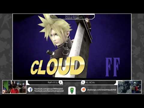 S4@GU 6-14 (Grand Finals): XL-XCVii (Cloud) vs Raffi-X (ROB)