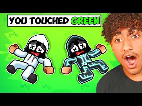 Roblox BUT WE CANT TOUCH COLORS!