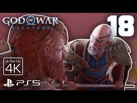 God of War Ragnarök -  PS5 Walkthrough Gameplay Part 18  (FULL GAME)