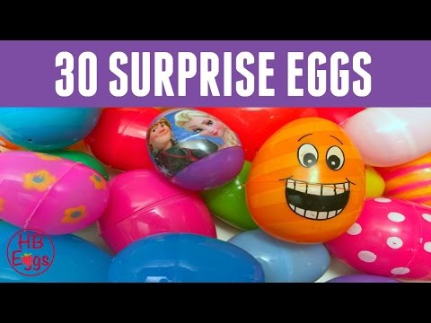 27 Surprise Eggs + BONUS Eggs | DISNEY Surprise Eggs Opening | COOL Surprise Toys Video