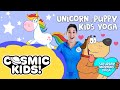 Unicorn and Puppy Yoga: Saturday Morning Yoga | Cosmic Kids