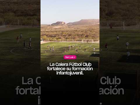 La Calera Fútbol Club fortalece su formación infantojuvenil.