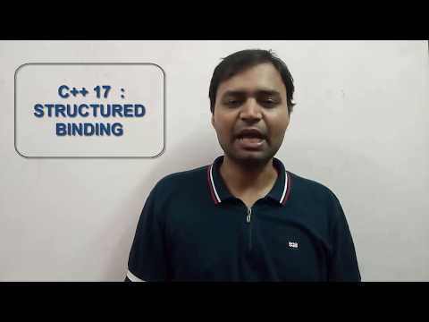 C++ 17 Feature : structured binding