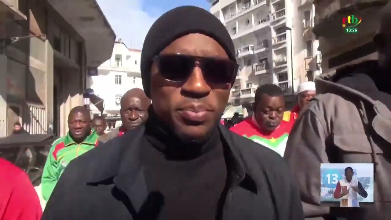 CAN Maroc 2025 -Burkina vs Algérie : les Etalons galvanisés par les autorités burkinabè