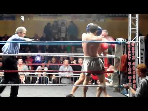ISKA Worlds Collide   Marcus Davis ko'd by Mark Casserly