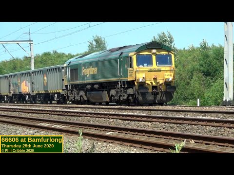 66606 at Bamfurlong - 25th June 2020
