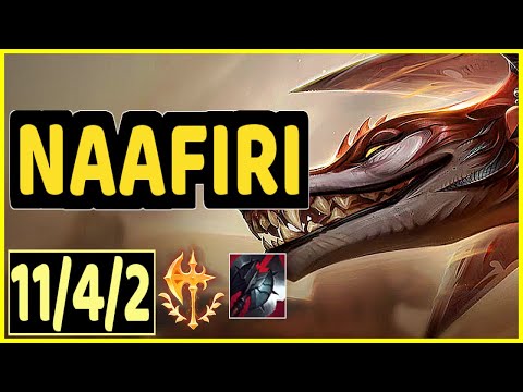 NAAFIRI VS GRAGAS - 11/4/2 KDA JUNGLE GAMEPLAY