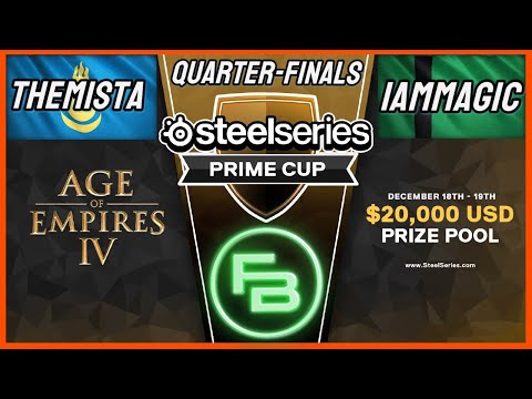 AoE4 SteelSeries Prime Cup - IAmMagic vs TheMista (Quarter Finals Game 3 Bo3)