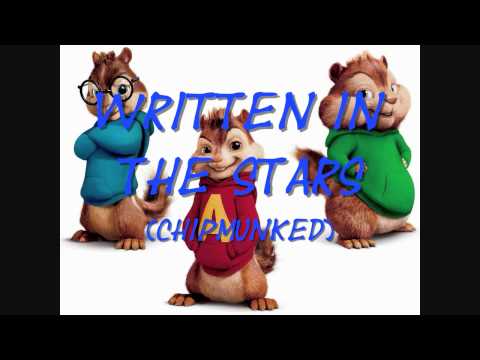 Tinie Tempah Ft. Eric Turner - Written In The Stars (Official HD) (Chipmunk Version)