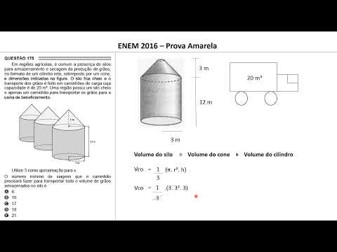 IPM - Resolução Questão 175 - ENEM 2016 - Prova Amarela - Bolsista Romeica