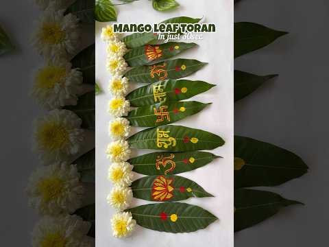 30sec mai ban janay vali Toran 😜||#toran #diwalitoran #diwalispecial #toranmaking #doortoran #diy