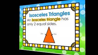 4th Grade-GoMath-10.2 Lesson- Classifying Triangles