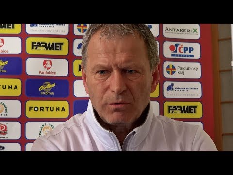 TK po skončení utkání FK Pardubice - Fotbal Třinec (9.3.2019)