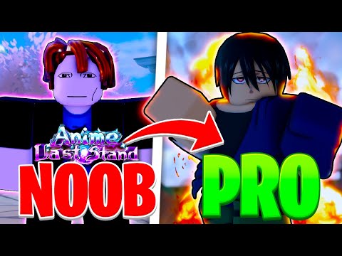 Going From A NOOB To ULTIMATE In Anime Last Stand! (Roblox)