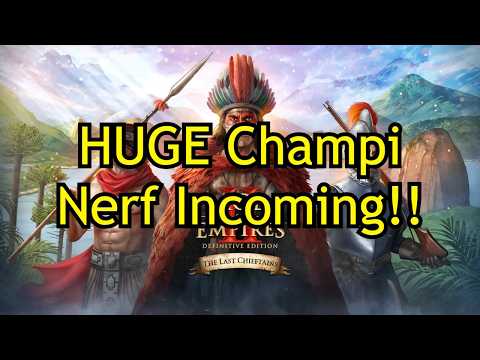 HUGE Champi Nerf Incoming! (PUP Update, March 2026) | AoE2: DE