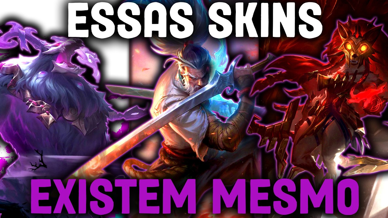 SKINS CANÔNICAS DO LOL - SKINS DE RUNETERRA