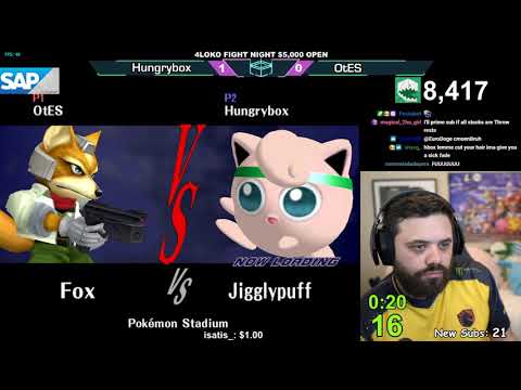 FLFN - Hungrybox (Jigglypuff) vs OtES (Fox) - Pool A1 WR3