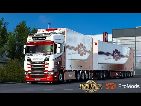 ETS2 1.43 | ProMod 2.60 | Lyon to Paris
