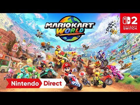 Mario Kart World – Bande-annonce de révélation (Nintendo Switch 2)