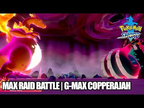 Pokemon Sword - Max Raid Battle | Gigantamax Copperajah [Nintendo Switch]