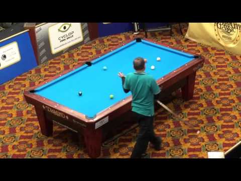 Efren "Bata" Reyes beats Justin Bergman 9:6 9-ball DCC2016