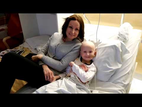 Noah drabbades av leukemi precis som sin kusin - Barncancergalan