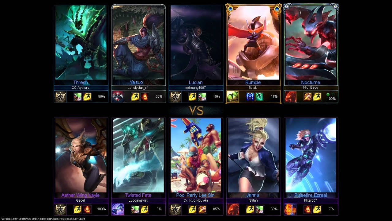 Liên Minh Huyền Thoại: mình đã thử và thành công các bác ạ, ai muốn như này hem?