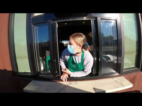 Starbucks Drive-Thru, Iced Caffe Americano, Caffe Mocha, Strawberry Acai Lemonade, 13 Feb 2022, NGH