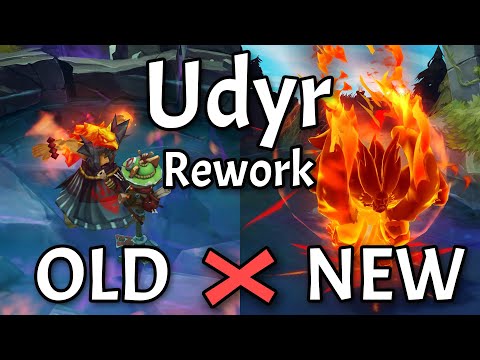 Udyr REWORK: OLD vs. NEW (Side by Side)