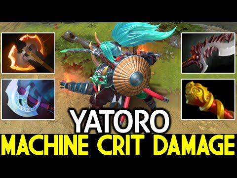 YATORO [Phantom Assassin] Machine Crit Damage Crazy Game Dota 2