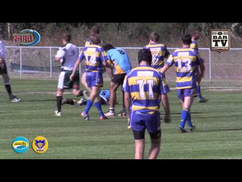 2015 NHRU - Round 3 Catch up  Premier 3 Highlights - Southern Beaches v Hamilton