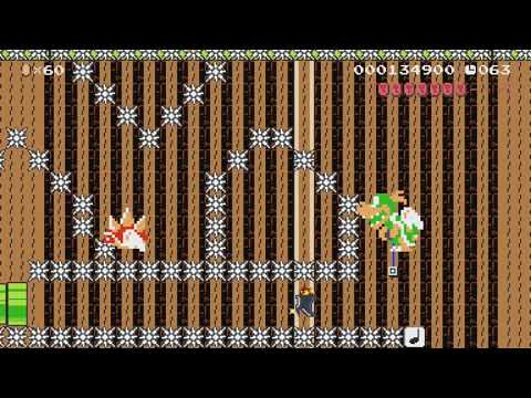 マリオの果てまでイッテQ!　新元号↑→+XA押しゴールドダッシュ by ツーテンドウ - Super Mario Maker - No Commentary 1bs