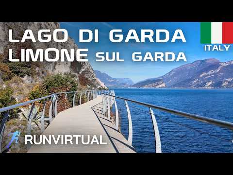 Running in Italy: Limone sul Garda (Village, Lakeside Boardwalk and Rock Walls)