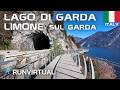 Running In Italy Limone Sul Garda Village Lakeside Boardwalk And Rock Walls