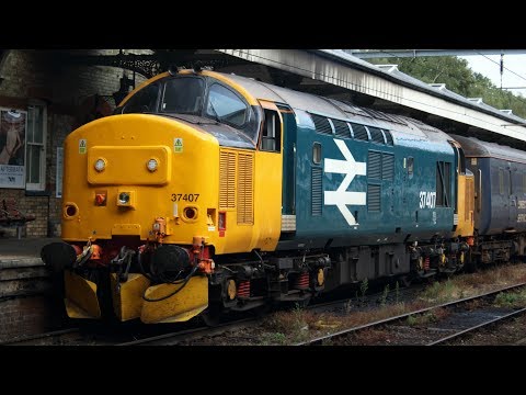 DRS class 37s on the Wherry Lines 2018