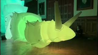 Discover Luma - the giant, glowing robotic snail