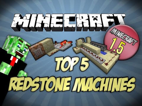 Nick Lewanowicz - Top 5 Minecraft Redstone Machines Minecraft