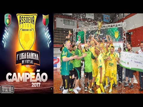 ASSOEVA CAMPEÃO! Gols Atlântico X Assoeva | FINAL | 2º Jogo Liga Gaúcha de Futsal 2017 (14/12/2017)