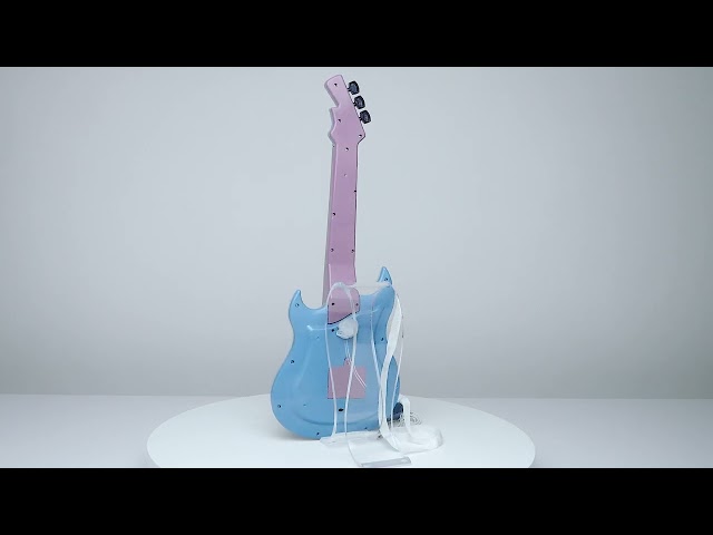 Vídeo relacionado con Lexibook, Disney Stitch, Guitarra electrónica con micrófono y Gafas para Cantar con Estilo, 2 Modos de Juego, melodías de demostración, Efectos Luminosos, Azul, K260D