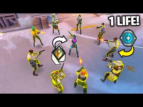 1 Radiant VS 9 Platinum's with 1 Life Each!