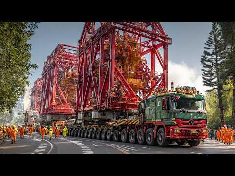 Inside the World of Oversized Cargo. Extreme Heavy Haul Transport – Full Engineering Documentary