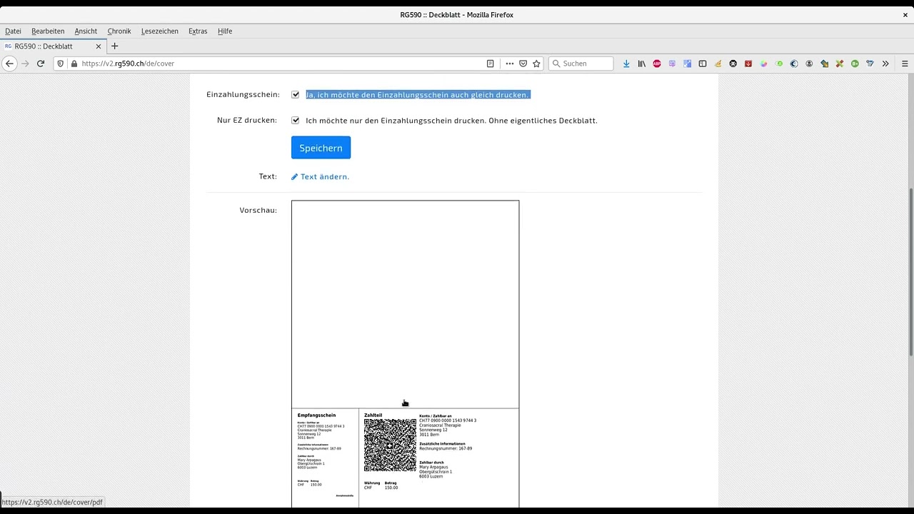 RG590 | Tarif 590 | Wie eine QR-Code-Rechnung erstellen?