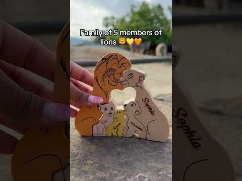 Personaliza el tuyo 💕 #woodenart #wooddesigner #wooden #disney #lion #lionking #family #love #zoo