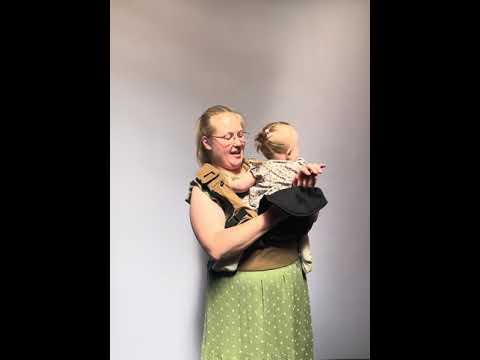 Guide to the front position in the MOOVA carrier