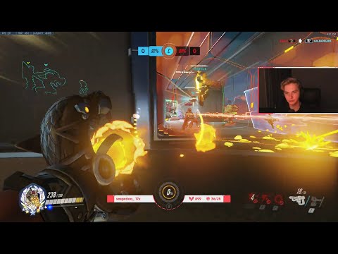 GALE TORBJORN GAMEPLAY OVERWATCH SEASON 33 TOP 500