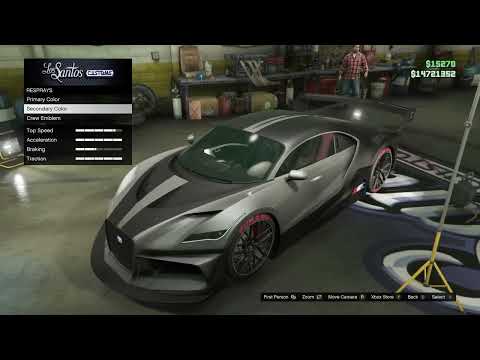 GTA 5 - DLC Vehicle Customization - Truffade Thrax (Bugatti Divo)