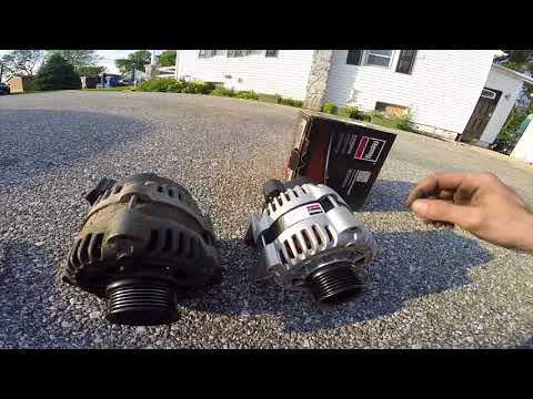 Chevy sonic alternator replacement (2012-2016 1.8L)