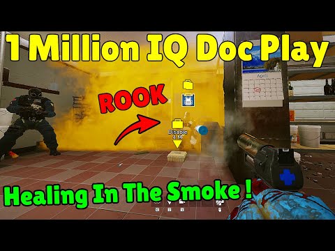When Doc Mains Have *1 MILLION* IQ | 0.001% Chance Moments - Rainbow Six Siege Crimson Heist