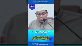 Download lagu ⛔ RUKYAH WITH SURAH AL-FATIHAH - USTADZ FIRANDA ANDIRJA #shorts #study #sunnah #authenticsunnah mp3
